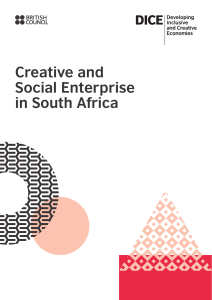 surveying creative and social enterprise in sa
