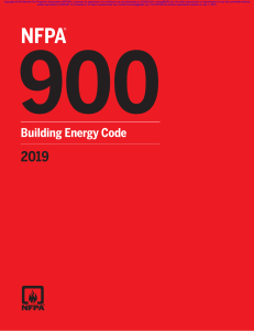 NFPA 900   Building Energy Code 2019