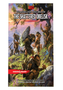 [docx] Download Phandelver and Below: The Shattered Obelisk (Dungeons & Dragons Adventure Book)