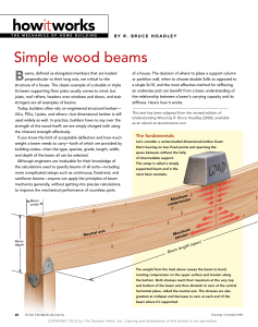 know your beam options
