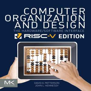 Computer Organization RiscV Edition