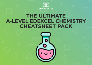A-level Cheatsheet-edexcel-chemistry