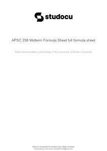 apsc-258-midterm-formula-sheet-full-formula-sheet