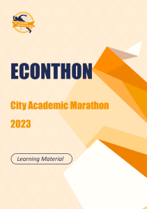 22-23AM CityCity Academic Marathon 2023 material Econthon 