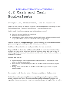 cash intermediate