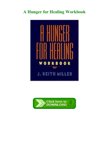 (READING BOOK) A Hunger for Healing Workbook 