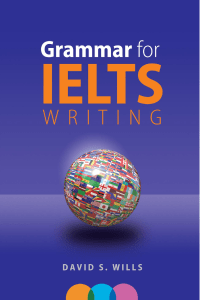 Grammar for IELTS WRITING