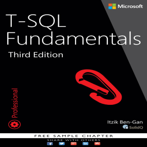 T-SQL fundamentals