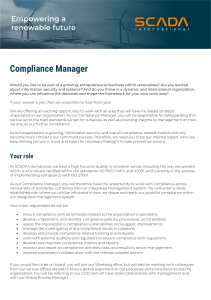 Compliance-Manager -Job-description