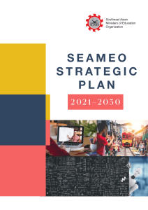 SEAMEO Strategic Plan 2021–2030