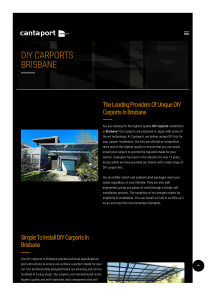 Diy Carports Brisbane