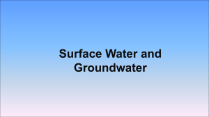 06.Running Water and Groundwater