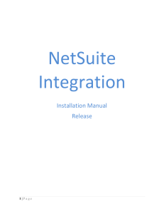 NetSuite Integration