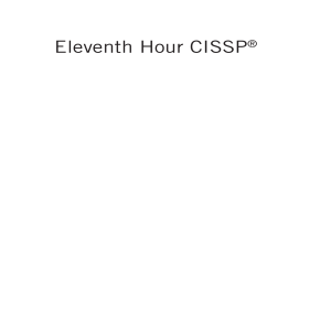 07. Eleventh Hour CISSP®. Study Guide-Syngress (2016)