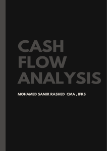 Cash flow analysis 