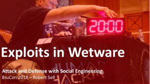 Sell Exploits In Wetware