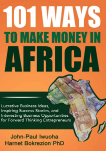 101 Ways to Make Money in Africa - Harnet Bokrezion