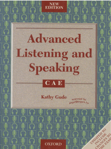 Gude Kathy. - Advanced Listening and Speaking