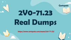 VMware 2V0-71.23 Certification Dumps Questions