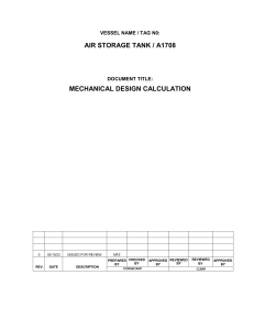 MECH DESIGN CALCULATION - A1708