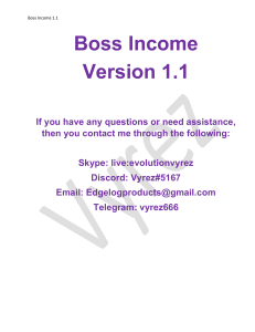 boss income 1.1 free