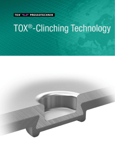 TOX Clinching-Technology 80 us