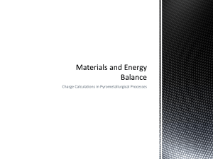 Materials and Energy Balance -    2