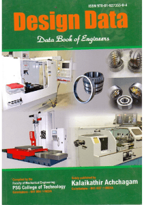 Design Data Data Book Of Engineers By PS