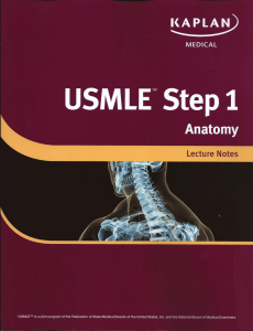 Kaplan USMLE-1 (2013) -Anatomy