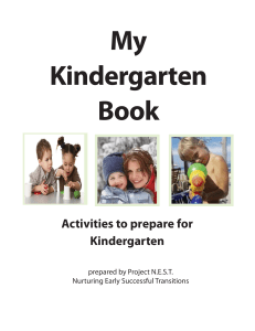 My Kindergarten Book