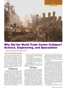 Why Did the World Trade Center Collapse? Article