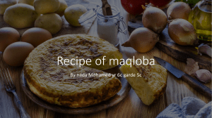 recipe for trodichional maqloba