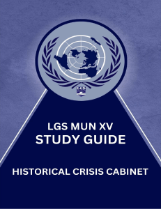 Crisis Study Guide