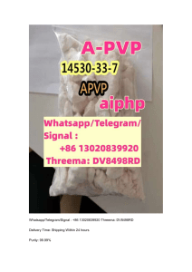 A-PVP AIPHP CAS 14530-33-7