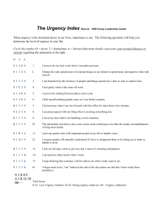Urgency+Index+Questionnaire