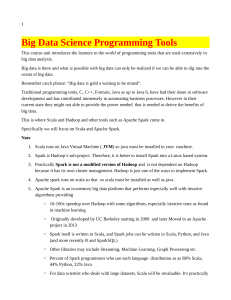 Introduction Data Science Programming Handout Set 1A