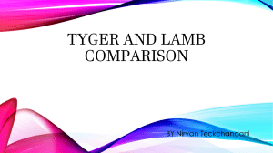 Tyger And Lamb