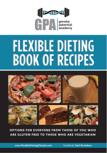 flexible dieting book of recipes flexible dieting book of recipes - PDF Room