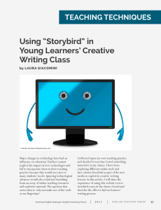 Storybird Creative Writing Class