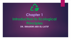 lec2-chapter 1 ecology