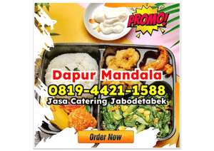 LEZAT! WA 0819-4421-1588 Box Nasi Catering Depok Mekarsari Dapur Mandala