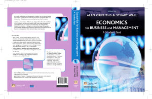 [Alan Griffiths] Economics for Business and Management