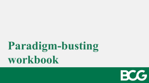 Paradigm-Busting Workbook