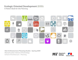 Ecological Oriented Development - MIT