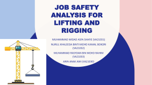Job Safety Analysis For lifting and rigging pp (1)