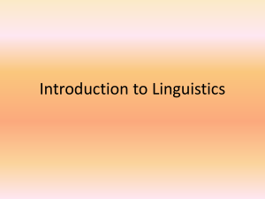 Introduction-to-Linguistics