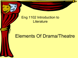 Elements Of Theatre