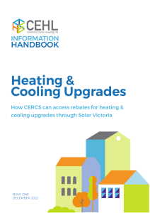 Home Heating and Cooling Upgrade Program 2022-23 Infomation Booklet