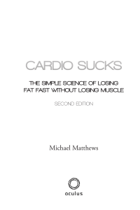 cardio sucks - Michael Matthews