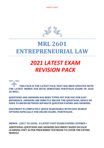 MRL 2601   2021 EXAM PACK.pdf